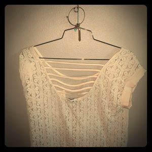 Sheer Off white tee